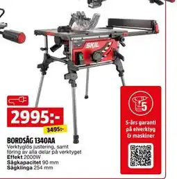 Bauhaus BORDSÅG 1340AA erbjuda