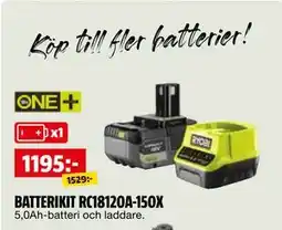 Bauhaus BATTERIKIT RC18120A-150X erbjuda