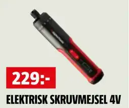 Bauhaus ELEKTRISK SKRUVMEJSEL 4V erbjuda