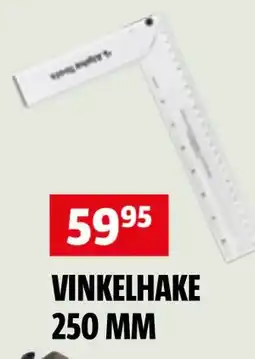 Bauhaus VINKELHAKE 250 MM erbjuda