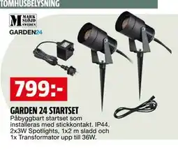 Bauhaus GARDEN 24 STARTSET erbjuda