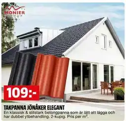 Bauhaus TAKPANNA JÖNÅKER ELEGANT erbjuda
