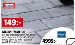 Bauhaus MARKSTEN METRO erbjuda