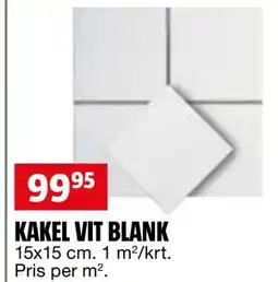 Bauhaus KAKEL VIT BLANK erbjuda