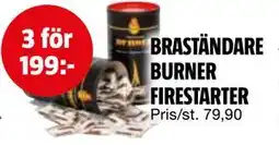 Bauhaus BRASTÄNDARE BURNER FIRESTARTER erbjuda