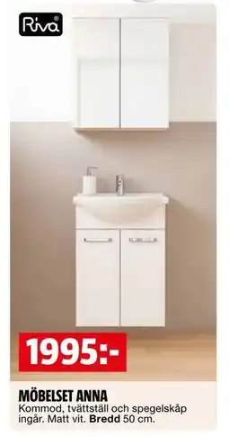 Bauhaus MÖBELSET ANNA erbjuda
