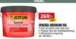 Bauhaus SPACKEL MEDIUM 10L erbjuda