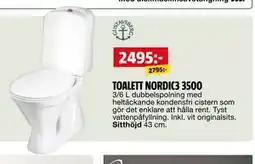 Bauhaus TOALETT NORDIC3 3500 erbjuda