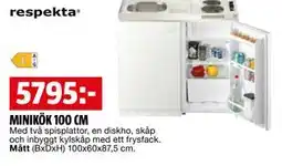 Bauhaus MINIKÖK 100 CM erbjuda