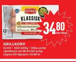 Willys GRILLKORV erbjuda