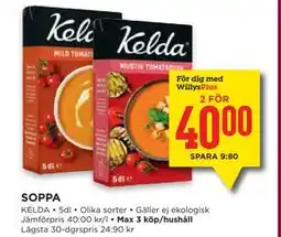 Willys SOPPA, Medlemspris erbjuda