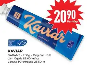 Willys KAVIAR erbjuda