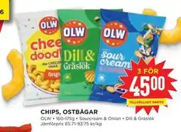 Willys CHIPS, OSTBÅGAR erbjuda
