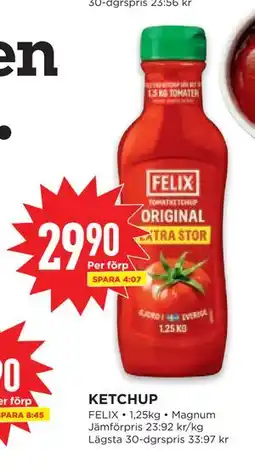 Willys KETCHUP erbjuda