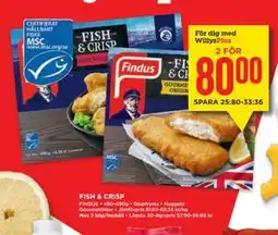 Willys FISH & CRISP, Medlemspris erbjuda