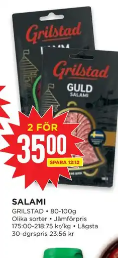Willys SALAMI erbjuda