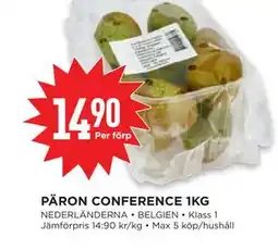 Willys PÄRON CONFERENCE 1KG erbjuda
