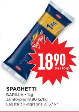 Willys Hemma SPAGHETTI erbjuda