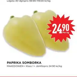 Willys Hemma PAPRIKA SOMBORKA erbjuda