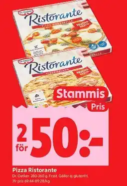 ICA Kvantum Pizza Ristorante, Medlemspris erbjuda