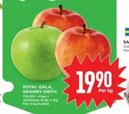 Willys Hemma ROYAL GALA, GRANNY SMITH erbjuda