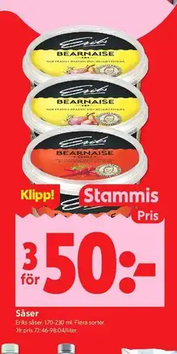 ICA Kvantum Såser, Medlemspris erbjuda