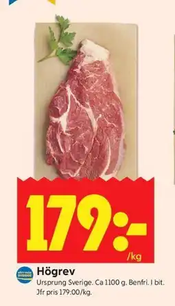 ICA Kvantum Högrev erbjuda