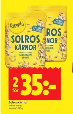 ICA Kvantum Solroskärnor erbjuda