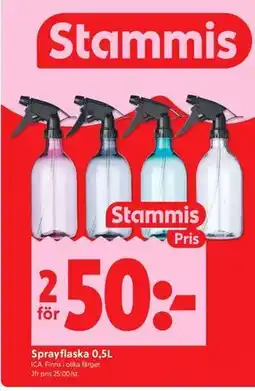 ICA Kvantum Sprayflaska 0,5L, Medlemspris erbjuda