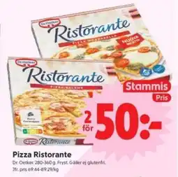 ICA Nära Pizza Ristorante, Medlemspris erbjuda