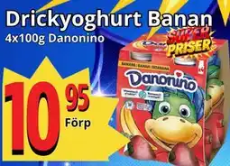 Supergrossen Drickyoghurt Banan erbjuda