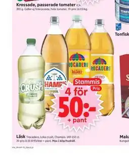 ICA Supermarket Läsk, Medlemspris erbjuda