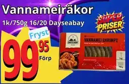 Supergrossen Vannameiräkor erbjuda
