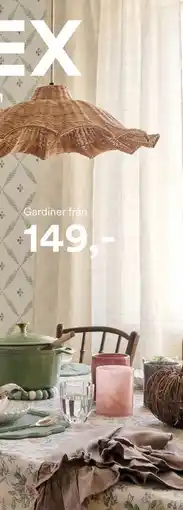 Hemtex Gardiner erbjuda