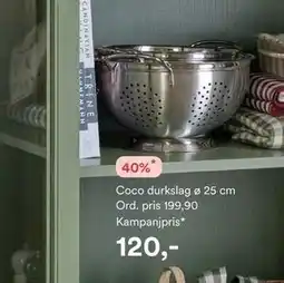 Hemtex Coco durkslag erbjuda