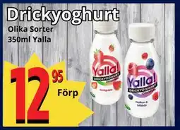Supergrossen Drickyoghurt erbjuda