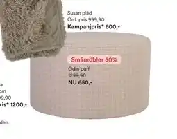 Hemtex Odin puff erbjuda