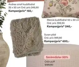 Hemtex Susan pläd erbjuda