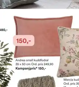 Hemtex Andrea small kuddfodral erbjuda