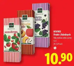 Lidl Kiviks frukt-/bärdryck erbjuda