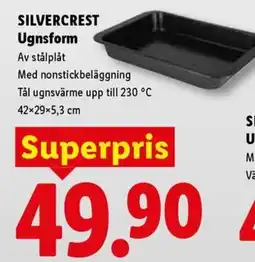 Lidl Silvercrest ugnssform erbjuda