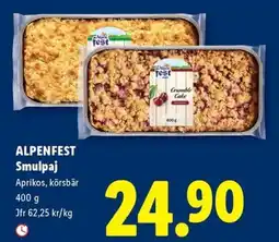 Lidl Alpenfest smulpaj erbjuda