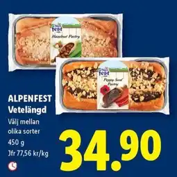 Lidl Alpenfest Vetelängd erbjuda