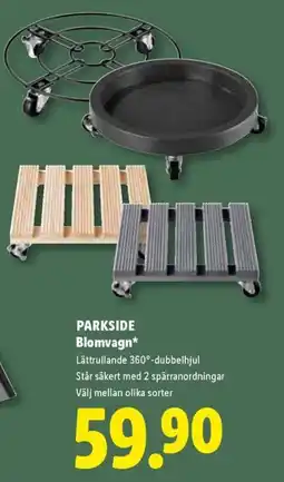 Lidl Parkside Blomvagn erbjuda