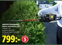 Lidl Parkside performance häcksax erbjuda