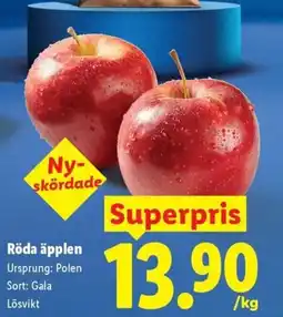 Lidl Lidl Röda äpplen erbjuda