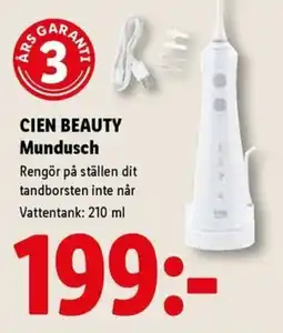 Lidl Cien beauty mundusch erbjuda