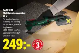 Lidl Parkside multifunktionsverktyg erbjuda