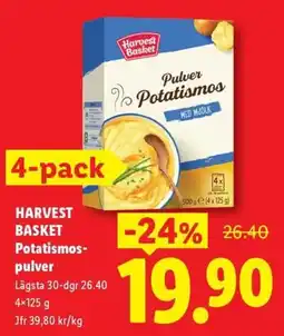 Lidl Harvest Basket Potatismos-pulver erbjuda