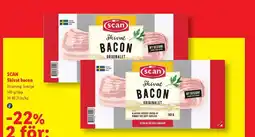 Lidl Scan skivat bacon erbjuda